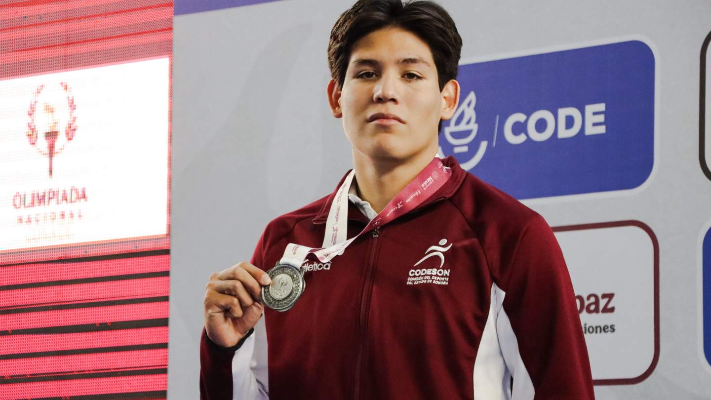 CONSIGUE TRITÓN SONORENSE SEGUNDA MEDALLA EN LA ON; PLATA EN 50 MARIPOSA 